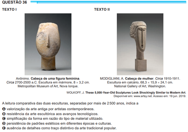 exemplo de questao do enem (questao 36)