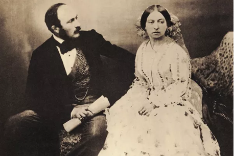 rainha victoria e seu marido albert