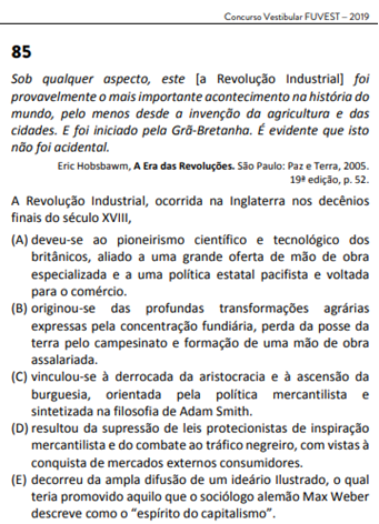 exemplo de questao enem